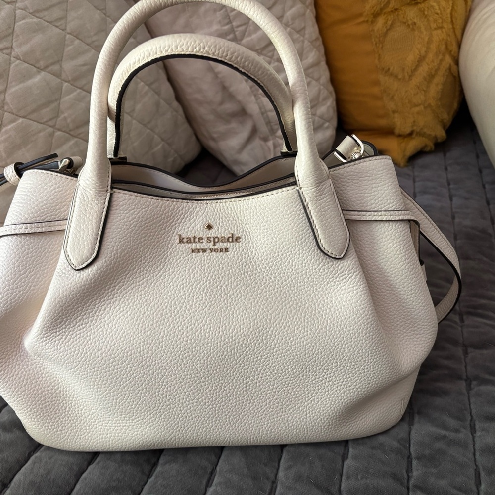 Kate Spade Cream Satchel Bag
